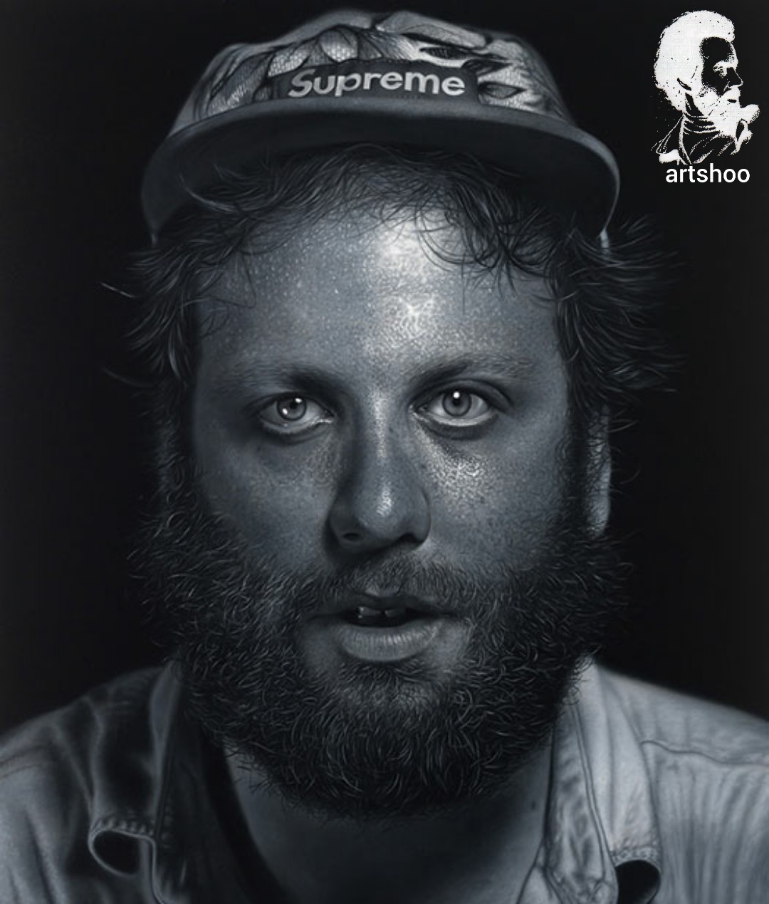 نقاشی سیاه قلم